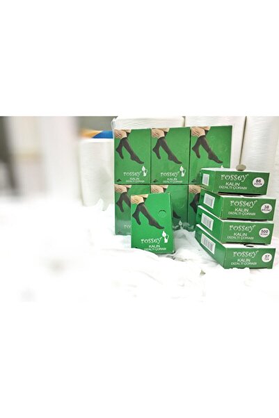 rossey برونز سميك - 38-(12 زوجًا من جوارب الركبة