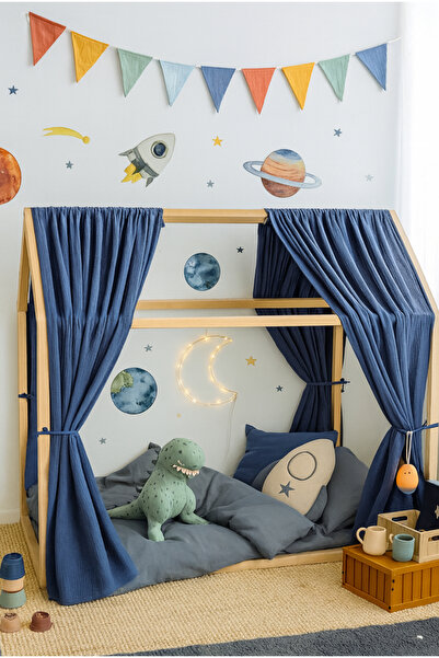 Hubb Müslin pamuk flama üçgen bayrak doğum günü flaması %100 organik pamuk 3 ...