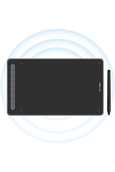 XP-Pen Deco LW Graphics Tablet, 10x6", 8 Buttons, 8192 Pressure Levels, Bluetooth Connection