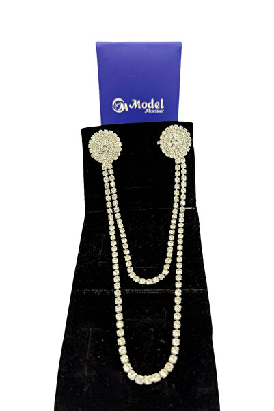 model aksesuar Yaka iğnesi zirkon taşlı broş