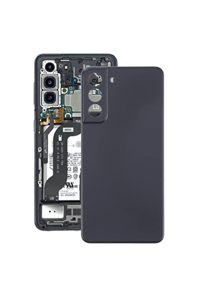 indirimplus Samsung Galaxy S21 FE Arka Pil Batarya Kapağı SİYAH
