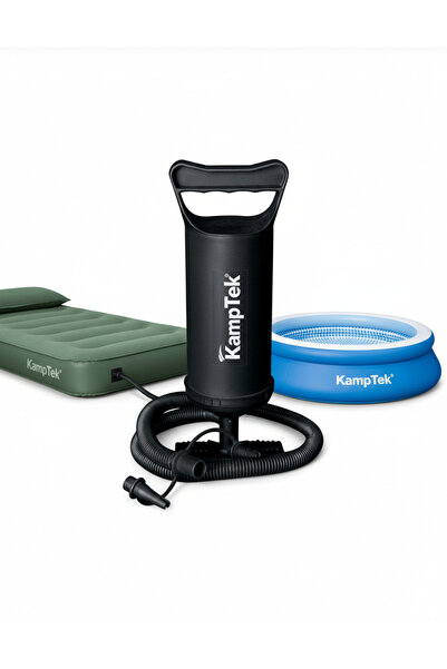 kamptek kamp teknolojisi مضخة نفخ لعربات التخييم، متينة وعملية ومتعددة الأغرا...