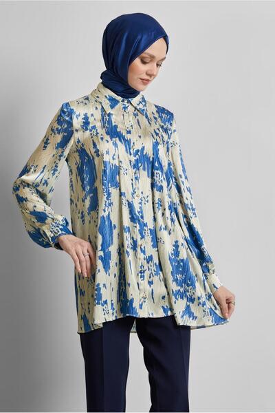 Alvina تونيك ساتان منقوش 45429