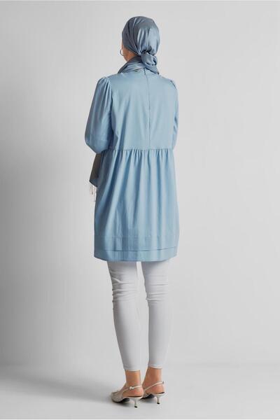 Alvina TUNICĂ DETALIE șireturi 45644