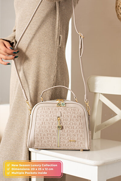 POLOGRAND London Originální kolekce Just Polo Luxusní měkká kožená stylová ka...