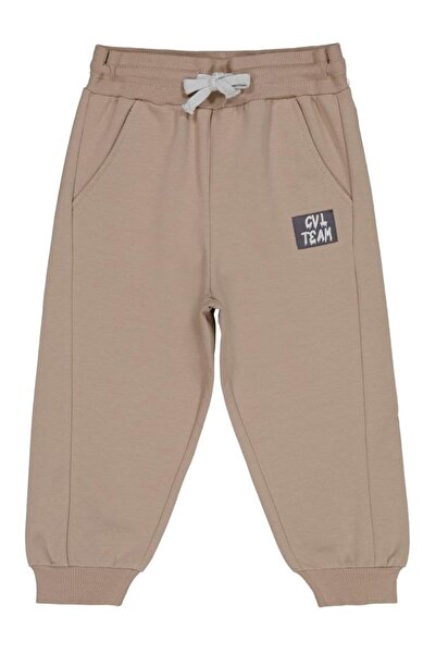 Civil Boys Cvl Team Labeled 2-5 Years Old Sweatpants - Beige 2-3 Years Old