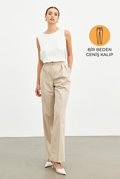 Setre Бежеві широкі штани
