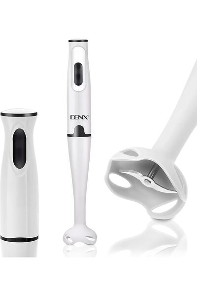 Denex خلاط يدوي Denx Stick DX2012 — شفرات من الفولاذ المقاوم للصدأ بقوة 400 واط