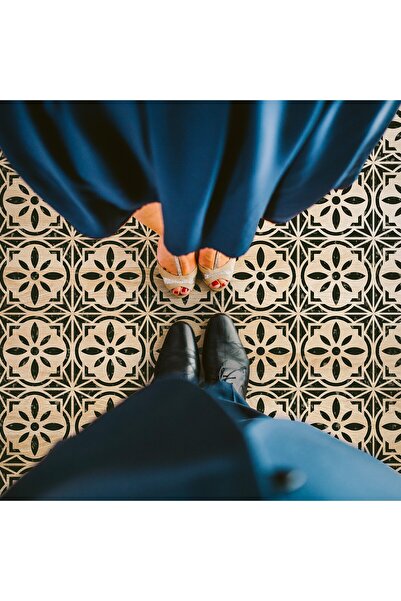 Artikel Karo 12 Stencil Boyama şablonu 30x30 cm, Duvar Stencil, Fayans Stenci...