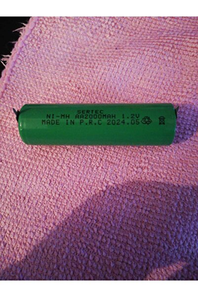 General Power Başsız Tıraş Makinası Pili Başlıksız Traş Makinesi Pili 1.2v Aa...