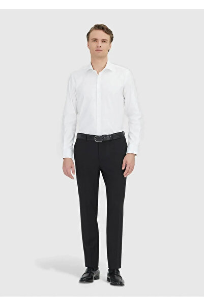 Ramsey White Regular Fit Woven Classic 100% Cotton Shirt