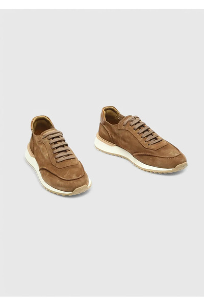 Ramsey Αθλητικά παπούτσια Tan Suede