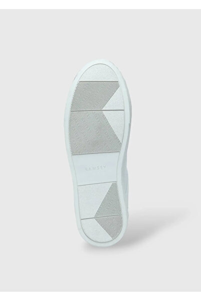 Ramsey White Leather Sneakers