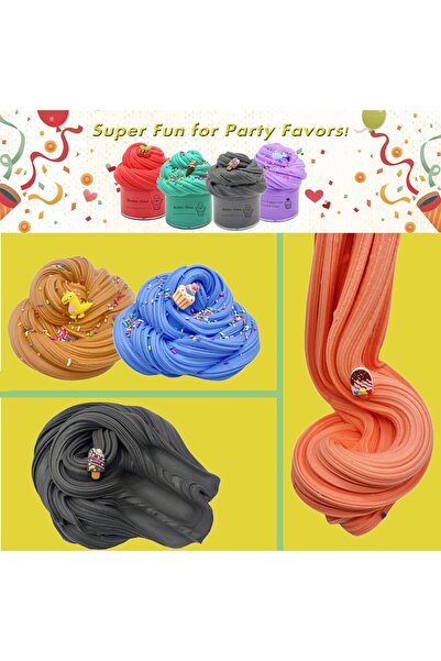 X SPRING Gift for Boys and Girls,18 Pcs Squishy Soft and Non Stick Toy,Ice Cream Mold Filling