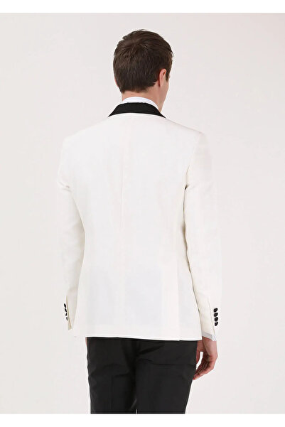 Ramsey Ecru Modern Fit Shawl Collar Tuxedo Suit