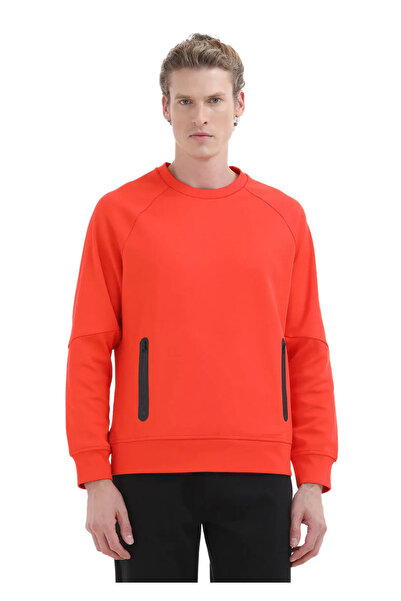 Ramsey Orange Crew Neck Sweatshirt