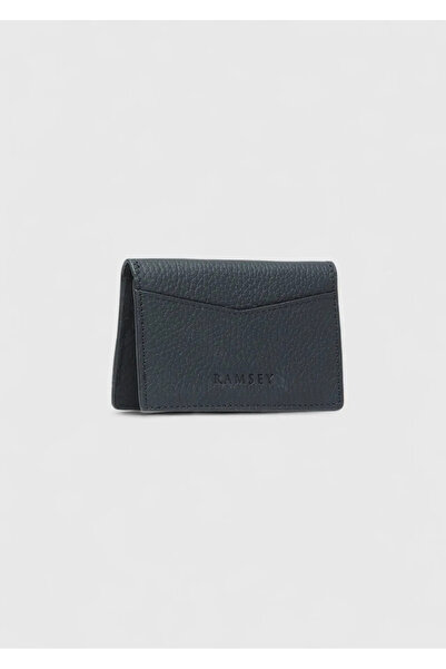 Ramsey Black Calfskin Card Holder