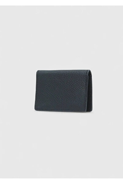 Ramsey Black Calfskin Card Holder