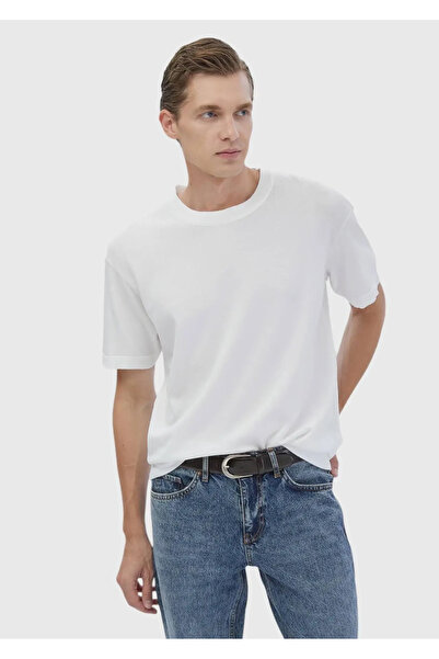 Ramsey Екрю велосипедний комір, прямий трикотаж