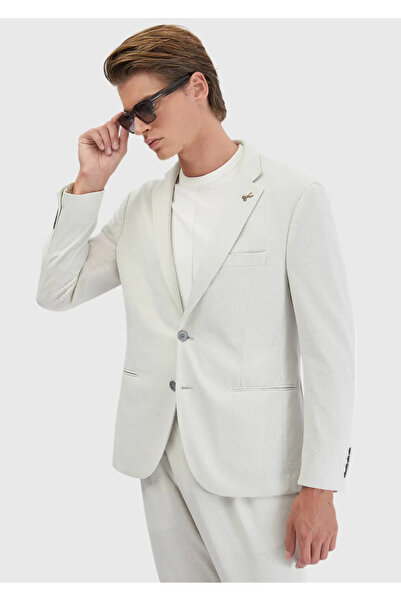 Ramsey Smoked Straight Comfort Fit Knitted Suit