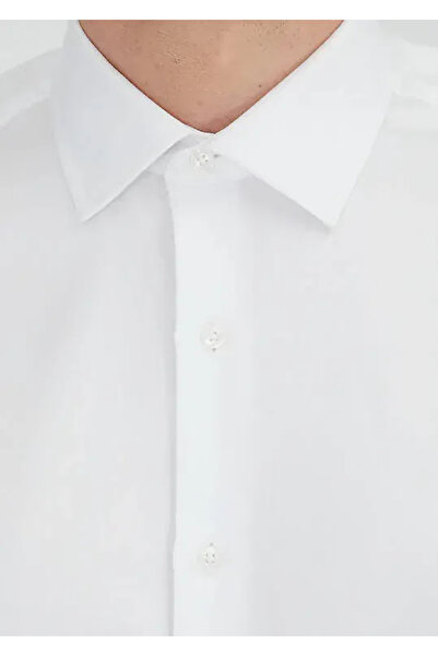 Ramsey White Regular Fit Woven Classic 100% Cotton Shirt