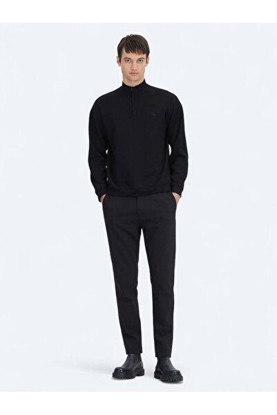 Kip Μαύρο φούτερ με γιακά