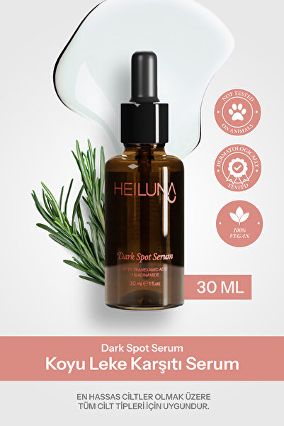 Heiluna Koyu Leke Karşıtı Serum 30 ml Niacinamide ve Alpha-Arbutin ile Parlak...