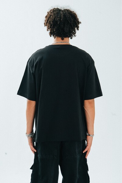 No Future No Future Extreme Oversize T-Shirt with Pockets Nf0459Sy