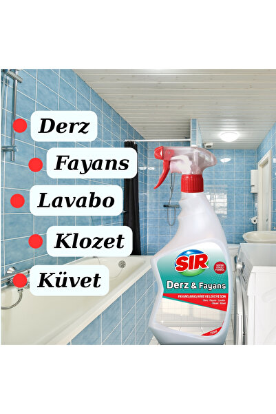 Sır Derz & Fayans Temizleyici 750 ml