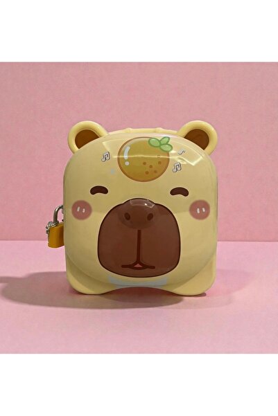 Buteks Metal şekilli kilitli çocuk kumbara