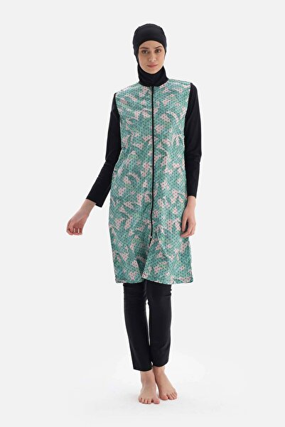 Dagi Siyah Tesettür Mayo