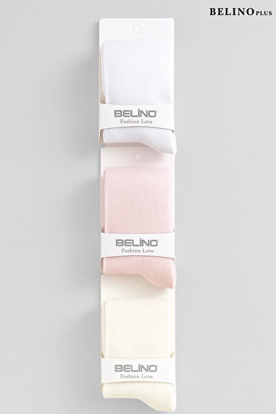 Belyy Socks Belyy 3 Pack Cotton Baby Girl Pantyhose