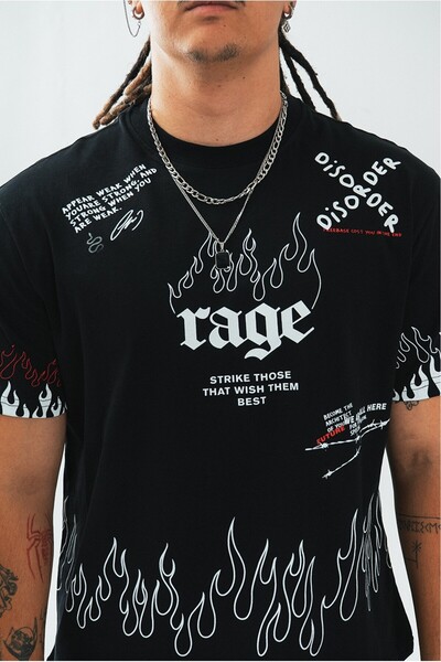 No Future Dont Trust Regular Fit Men's T-Shirt Nf0612Sy