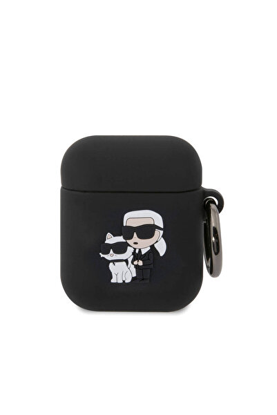 Karl Lagerfeld Apple AirPods Case Original Licensed Karl & Choupette 3D Silicone Cover