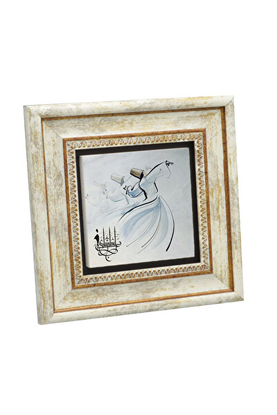 Sadrazam Tablou din piatră naturală Semazen cu imprimeu 20cm x 20cm |   KRT-72