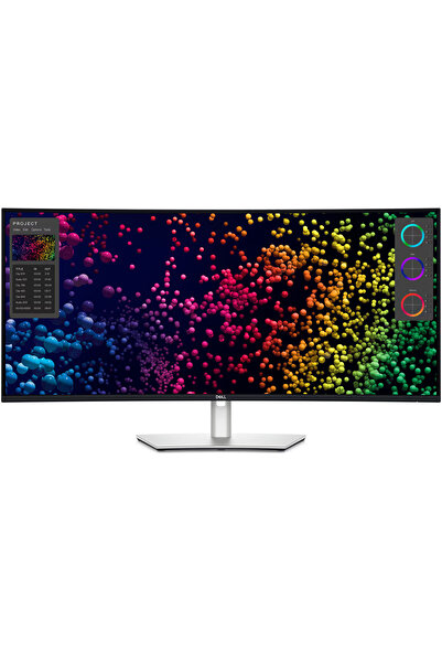 Dell Monitor IPS LED U4025QW 39.7", 5120 x 2160, 5ms, 21:9, 120Hz, HDMI, DP, speakers, Black Silver