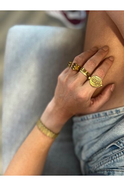 Gaia Greek Adjustable Ring