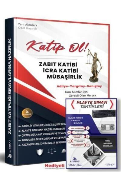Liyakat Yayınları Katip OL Klavye, Mülakat Aşaması İçin Katibi Olmak İçin Ger...