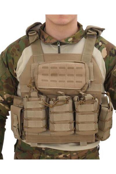 SINGLE SWORD Kasırga Tactical Balistik Plaka Takılabilen Açık Cepli Hücum Yeleği