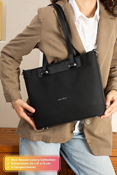 POLOGRAND London Original Just Polo Collection 3 Compartment Luxury Soft Leather Adjustable Cross Strap Shoulder Bag