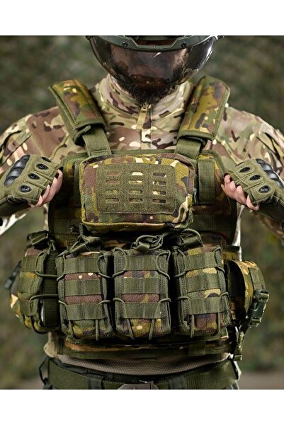 SINGLE SWORD Kasırga Tactical Balistik Plaka Takılabilen Açık Cepli Hücum Yeleği