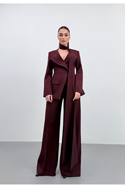 ossons Shawl Collar Double-Breasted Sets