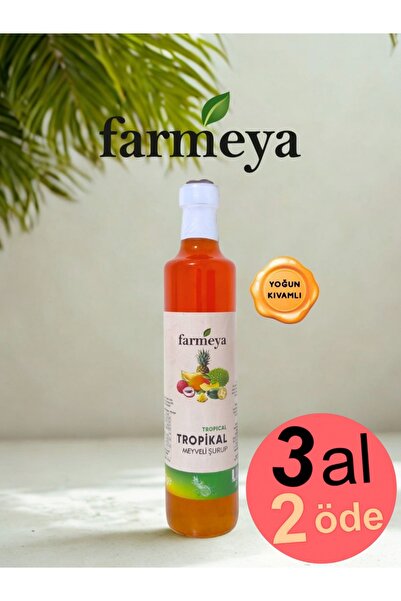 farmeya Tropikal Meyve Özü 700gr - Tropikal Meyveli Şurup