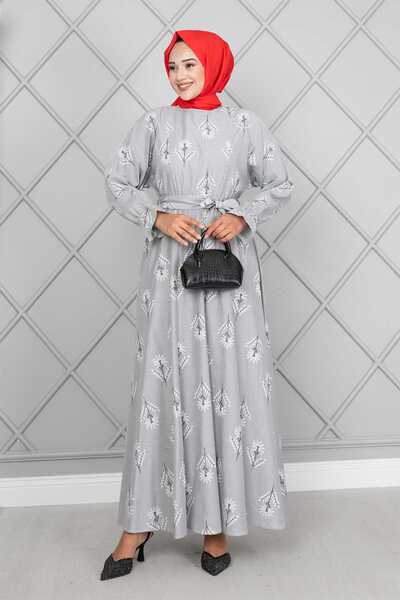 Zeyn Alexa Bat Sleeve Hijab Dress Black