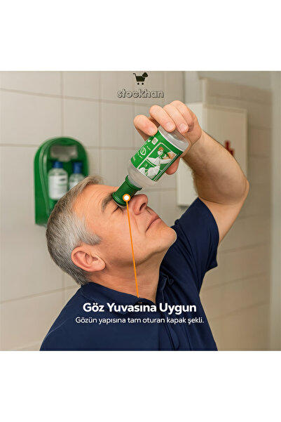 kalitexhome BBraun Eye Wash Steril Göz Duşu Yıkama Solüsyonu 500 Ml