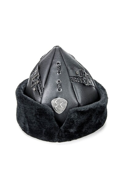 İhvan Ertuğrul Börk Şapka - Siyah - 2001