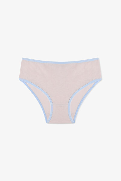 Penti Chiloți din bumbac cu model floral de pui pentru fete, pachet de 5