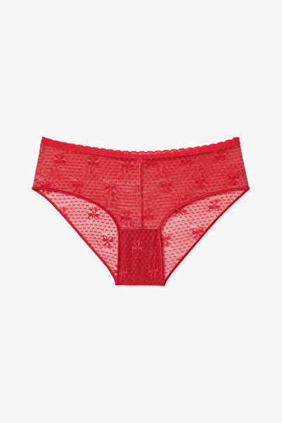 Penti Red Easy Lace Hipster Panties