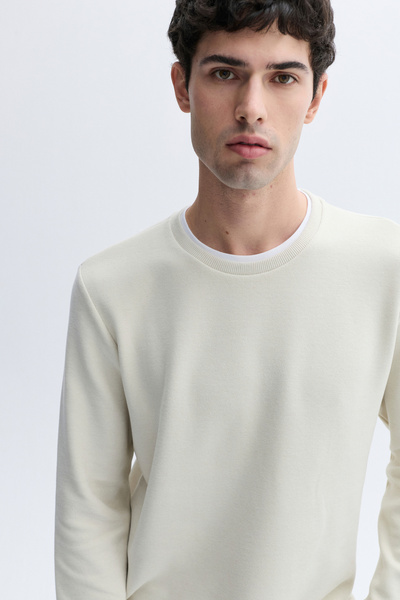 Mudo Cycling Collar Sweatshirt with Collar Detail