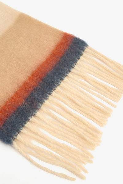 Penti Colorful Alba Striped Soft Textured Scarf